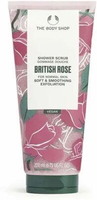 The Body Shop British Rose Shower Scrub 200ml