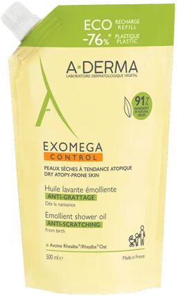 A-DERMA Exomega Control Eco Recarga Aceite de Ducha 500ml