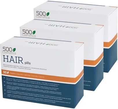 500 COSMETICS 500Cosmetics Hair Pills 60Comp x3