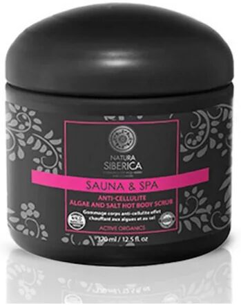 NATURA SIBERICA Sauna & Spa Anti-Cellulite Algae and Salt Hot Body Scrub 370ml