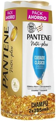 Pantene Nuri-Plex Cuidado Clásico Champú Set 2x385ml