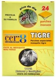 CER'8 Parches Antimosquitos 24uds