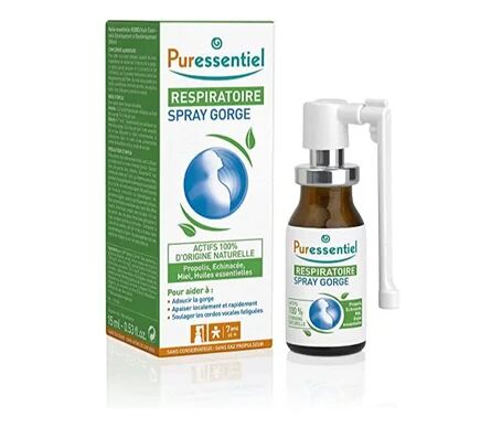 Puressentiel Spray Garganta 4 Aceites esenciales 15ml