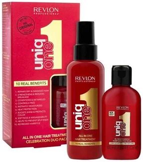 Revlon Uniq One Duo Pack All In One Hair Treatment + Shampoo