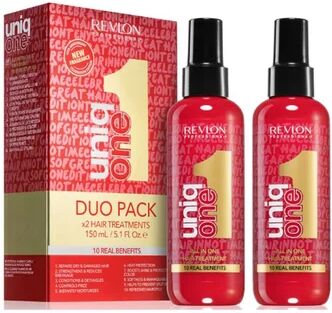 Revlon Uniq One Duo Pack All In One Hair Treatment 2x150ml