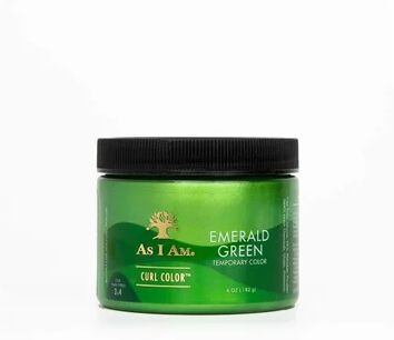 As I Am Curl Color Temporary Hair Color Emerald Green 182g