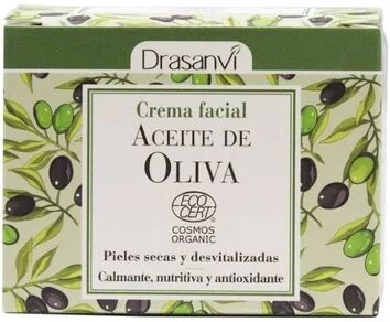 Drasanvi Crema Facial Aceite Oliva Ecocert Bio 50 ml