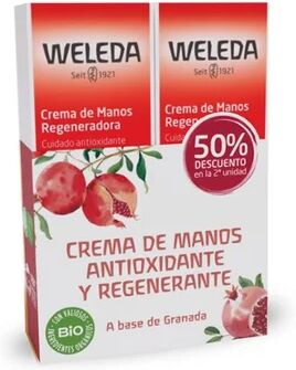 Weleda Crema de Manos Regeneradora Granada 2x50ml