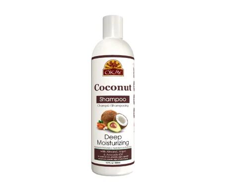 Okay Aceite de Coco Champú Hidratación Profunda, 355ml