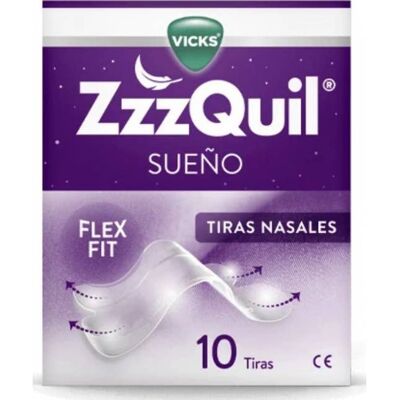 ZzzQuil Tiras Nasales para Dormir - 10 unidades ZzzQuil Tiras Nasales para Dormir - 10 unidades