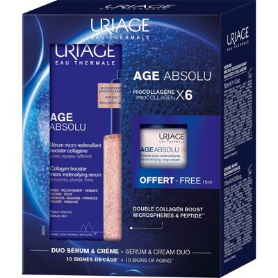 URIAGE Coffret Age Absolu Dúo Sérum & Crema URIAGE Coffret Age Absolu Dúo Sérum & Crema