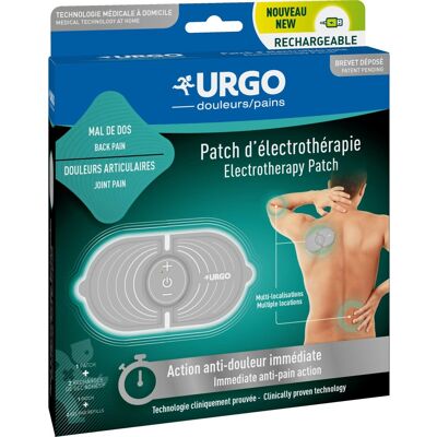 Parche de electroterapia recargable Urgo - Alivio del dolor muscular y articular Parche de electroterapia recargable Urgo - Alivio del dolor muscular y articular