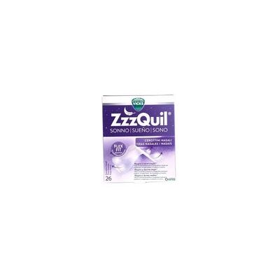 Tiras Nasales Vicks ZzzQuil para Mejorar el Sueño - 26 Piezas Tiras Nasales Vicks ZzzQuil para Mejorar el Sueño - 26 Piezas