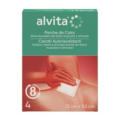 Alvita Parche Calor 13 X95 4 uds Alvita Parche Calor 13 X95 4 uds