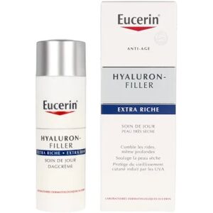 Eucerin Hyaluron Filler Cuidado de Día Extra Rico Tubo de 50 ml