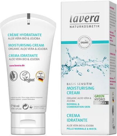 LAVERA Crema Día Hidratante Basis Sensitiv 50ml