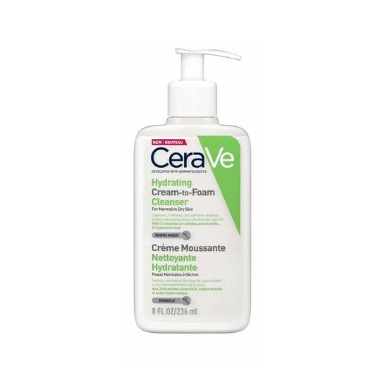 CeraVe ® CeraVe Crema Espuma Limpiadora Hidratante 236ml