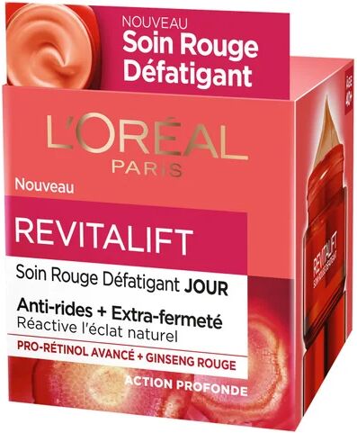 L'Oréal Paris Revitalift crema roja energizante día 50ml