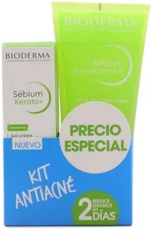 Bioderma Kit Antiacné Sébium Kerato+ 30ml + Gel Moussant Actif 200ml