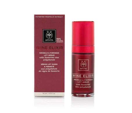 Apivita Wine Elixir Sérum Antiarrugas & Reafirmante con Efecto Lifting 30ml