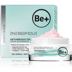 Be+ Energifique Crema Antiarrugas Día SPF20 - Crema facial para piel normal y mixta Be+ Energifique Crema Antiarrugas Día SPF20 - Crema facial para piel normal y mixta