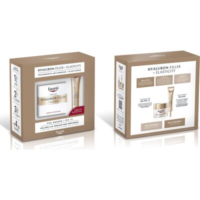 Eucerin Pack Elasticidad Hyaluron Filler Elasticity Día Spf15 + Contorno de Ojos Eucerin Pack Elasticidad Hyaluron Filler Elasticity Día Spf15 + Contorno de Ojos