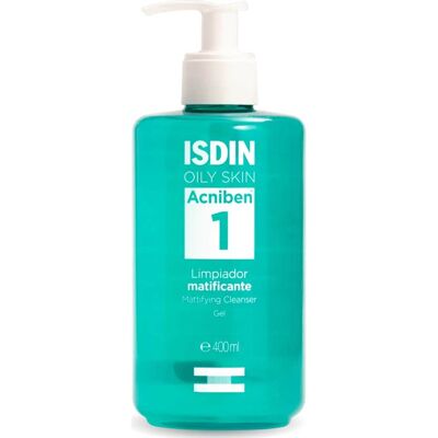 Isdin Acniben Gel Limpiador Matificante - 400 ml Isdin Acniben Gel Limpiador Matificante - 400 ml