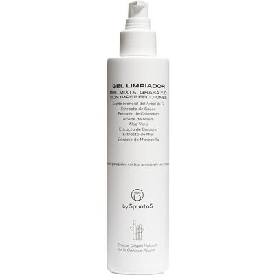 Gel Limpiador 5punto5 Orgánico - Purificante para piel grasa y mixta Gel Limpiador 5punto5 Orgánico - Purificante para piel grasa y mixta