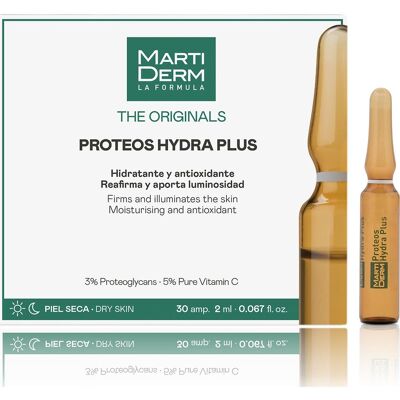 Martiderm Proteos Hydra Plus - Ampollas Faciales - Hidratantes y Reafirmantes Martiderm Proteos Hydra Plus - Ampollas Faciales - Hidratantes y Reafirmantes