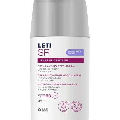 LetiSR Crema Anti-Rojeces Mineral SPF30 40ml LetiSR Crema Anti-Rojeces Mineral SPF30 40ml