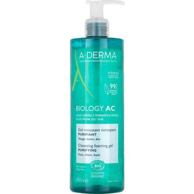 A-DERMA Biology AC Gel Espumoso Purificante 400ml A-DERMA Biology AC Gel Espumoso Purificante 400ml
