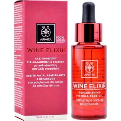 Apivita Wine Elixir Aceite Facial Reafirmante Reparador 30 ml Apivita Wine Elixir Aceite Facial Reafirmante Reparador 30 ml
