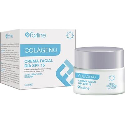 Farline Crema Facial de Colágeno Día SPF15 - Crema Facial Farline Crema Facial de Colágeno Día SPF15 - Crema Facial