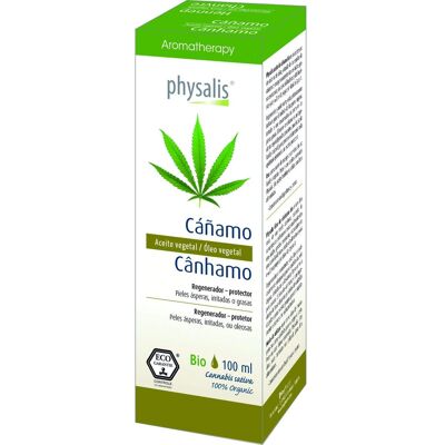 PHYSALIS Aceite Vegetal de Cáñamo Bio 100 ml PHYSALIS Aceite Vegetal de Cáñamo Bio 100 ml