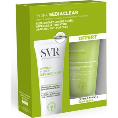 SVR Pack Hydra Sebiaclear Crema + Crema Lavante SVR Pack Hydra Sebiaclear Crema + Crema Lavante