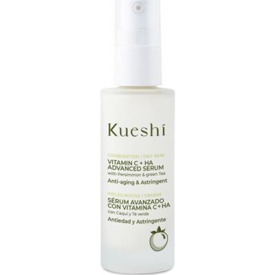 KUESHI Sérum Avanzado Vitamina C + Ha Caqui y Té Verde 30 ml KUESHI Sérum Avanzado Vitamina C + Ha Caqui y Té Verde 30 ml