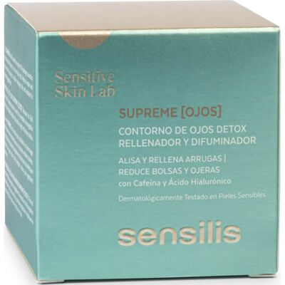 Sensilis Supreme Ojos - Contorno de ojos antiarrugas y ojeras Sensilis Supreme Ojos - Contorno de ojos antiarrugas y ojeras