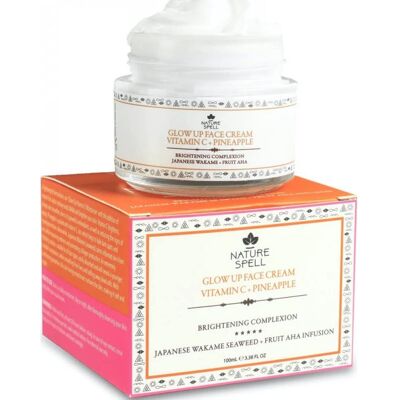 Nature Spell Glow Up Face Cream Vitamin C + Pineapple 150ml Nature Spell Glow Up Face Cream Vitamin C + Pineapple 150ml