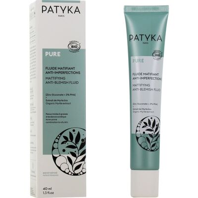 Patyka Pure Fluido Matificante Antiimperfecciones 40ml Patyka Pure Fluido Matificante Antiimperfecciones 40ml