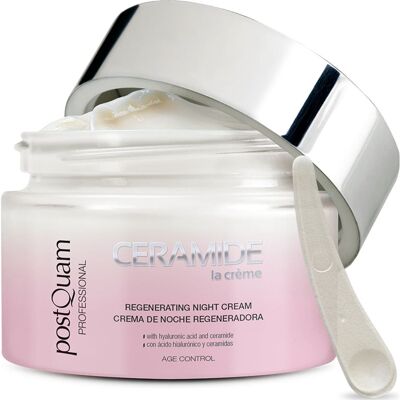 Postquam - Crema De Noche Ceramide - Crema Noche Antiedad Nutritiva Efecto Botox - Contiene Ceramidas, Ácido Hialurónico Postquam - Crema De Noche Ceramide - Crema Noche Antiedad Nutritiva Efecto Botox - Contiene Ceramidas, Ácido Hialurónico