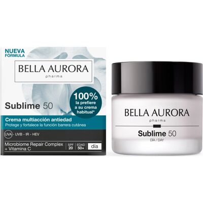 Bella Aurora Sublime 50 Crema Día Multi-Acción Anti-Edad +50 años 50ml Bella Aurora Sublime 50 Crema Día Multi-Acción Anti-Edad +50 años 50ml