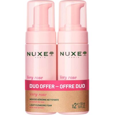 Nuxe Very Rose Espuma Micelar 2x150 ml Nuxe Very Rose Espuma Micelar 2x150 ml