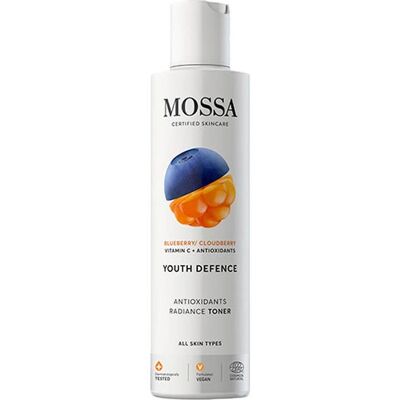 Tónico antioxidante Youth Defence de Mossa - Arándano y Mora - 200ml Tónico antioxidante Youth Defence de Mossa - Arándano y Mora - 200ml
