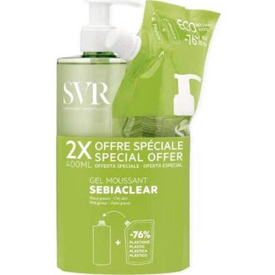 SVR Sebiaclear Gel Moussant 400ml - Limpiador facial SVR Sebiaclear Gel Moussant 400ml - Limpiador facial