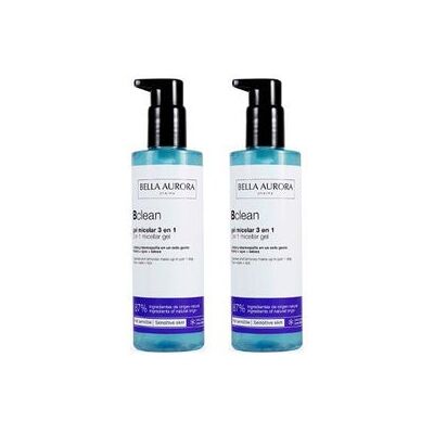 Bella Aurora Bclean gel Micelar 3 en 1 Piel Sensible 2 X200 ml Bella Aurora Bclean gel Micelar 3 en 1 Piel Sensible 2 X200 ml