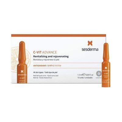 Sesderma C-Vit Advance Ampollas 10x1,5ml Sesderma C-Vit Advance Ampollas 10x1,5ml