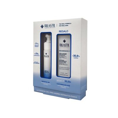 Rilastil - Progression Pro - Serum Bi-gel 30ml - Contorno de ojos 15ml - Pack de cuidados Rilastil - Progression Pro - Serum Bi-gel 30ml - Contorno de ojos 15ml - Pack de cuidados