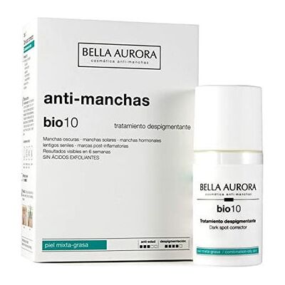 Bella Aurora Bio10 Anti-Manchas Pieles Mixtas-Grasas 30 ml Bella Aurora Bio10 Anti-Manchas Pieles Mixtas-Grasas 30 ml