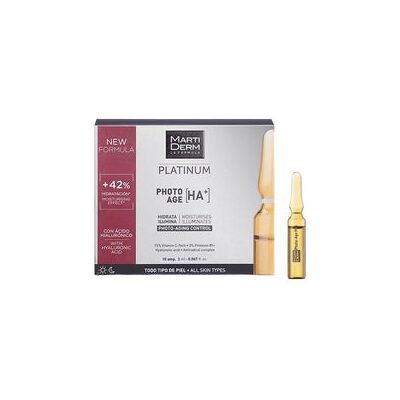 Martiderm Martiderm Platinum Photo Age HA+ 10 Ampollas - Tratamiento Antiedad Martiderm Martiderm Platinum Photo Age HA+ 10 Ampollas - Tratamiento Antiedad