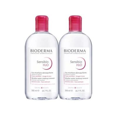 Agua Micelar Sensibio H2O de Bioderma - Limpiador para piel sensible Agua Micelar Sensibio H2O de Bioderma - Limpiador para piel sensible
